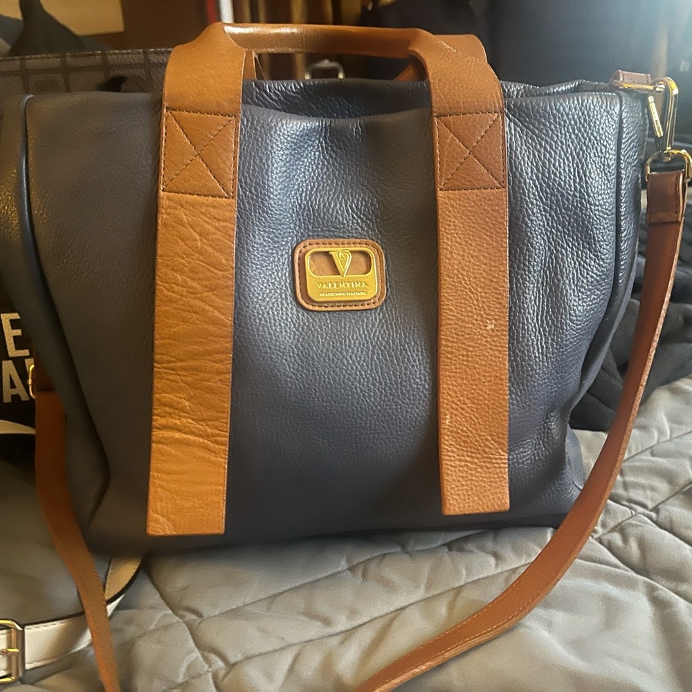 Valentina Black Pebbled Leather Convertible Bag | Crossbody Clutch Shoulder Hand